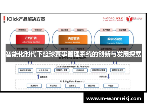 智能化时代下篮球赛事管理系统的创新与发展探索