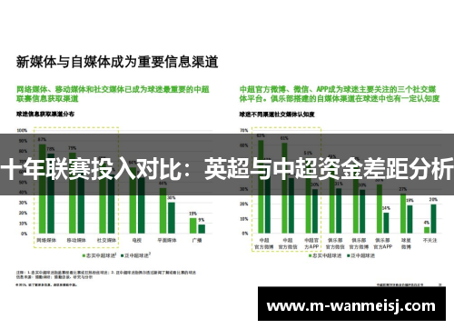 十年联赛投入对比：英超与中超资金差距分析