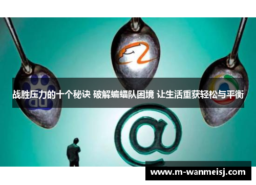 战胜压力的十个秘诀 破解蝙蝠队困境 让生活重获轻松与平衡